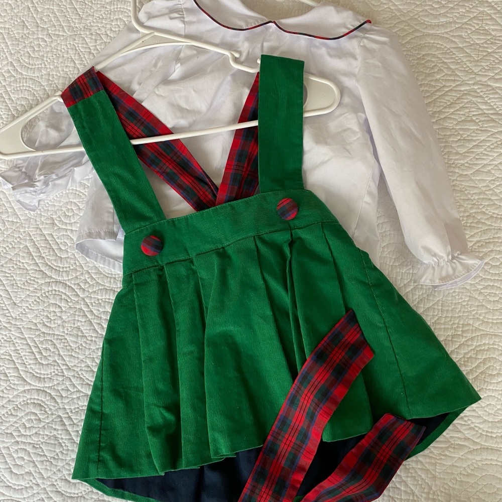 Tbbc skirt and shirt set